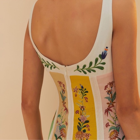 FARM Rio Floral Maxi Dress - Size Small - Picture 10 of 10